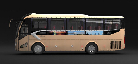 廈門金龍汽車外觀360度旋轉(zhuǎn)